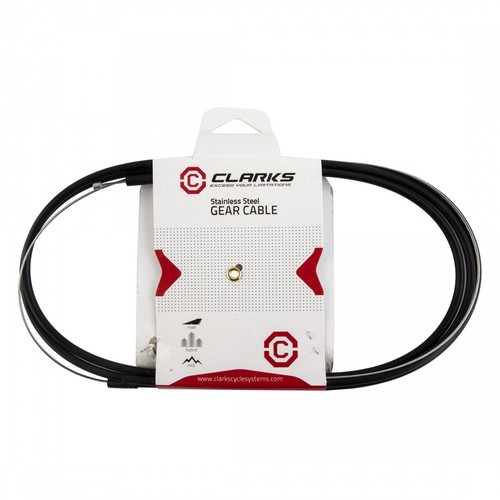 CLARKS CABLE GEAR CLK SS w/BLK 4mm SIS HOUS