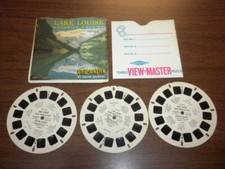 LAKE LOUISE CANADIAN ROCKIES A 007 Viewmaster 3 reels PACKET SET