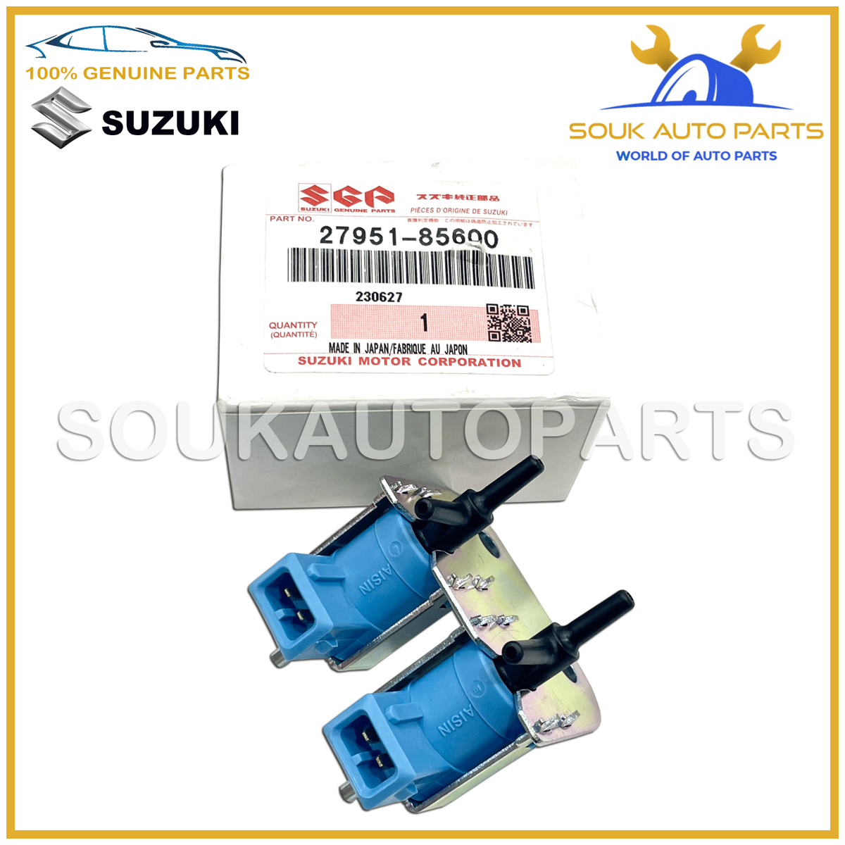 27951-85600 Genuine Suzuki VALVE, VACUUM SWITCHING 27951-85600 OEM