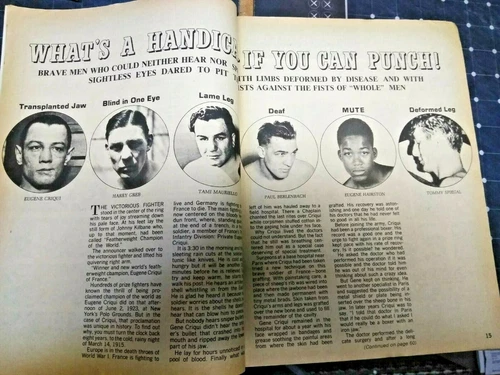 VTG Big Book of Boxing Victory Sports Series SEP 1977 MUHAMMAD ALI JACK JOHNSON - Picture 5 of 8