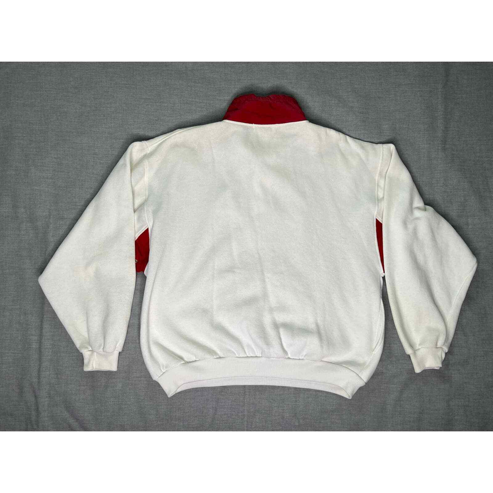 Vintage Basic Gear Pullover Button Sweatshirt XL - image 2