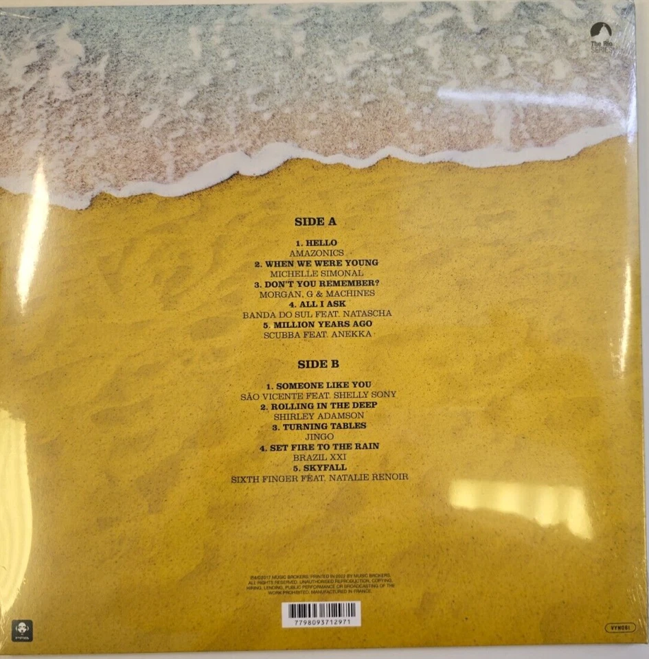 Bossa N' Adele - The Electro-Bossa Songbook Of Adele LP Album vinyl record 2022 - Image 3 of 4