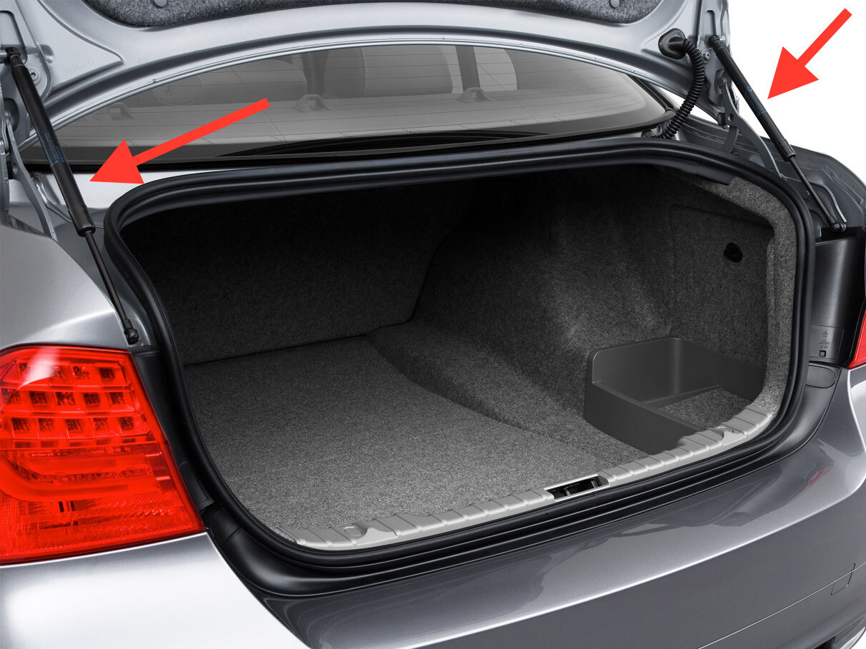 2 x NEW Gas Struts suit BMW 3 Series BOOT E90 2005 to 2012 match E90HK