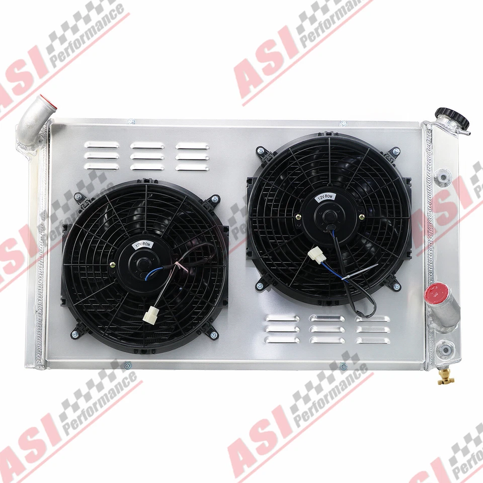 3 Row Radiator Shroud Fan Relay for 1973-1976 Chevy Corvette 5.7L 7.4L V8 AT - Image 2 of 4