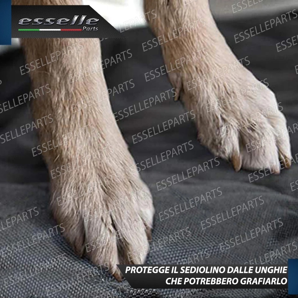 TELO COPRI SEDIOLINO SEDIOLINI POSTERIORE PER EVO 7 CANE IMPERMEABILE - Immagine 4 di 4