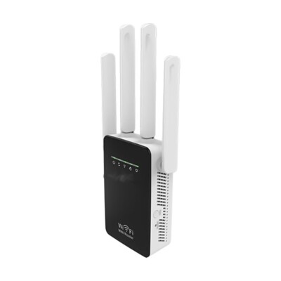 Mini Router Relais Signal Wifi 4 Antennen 300 Mps Wps Lan Wan SJ-D015