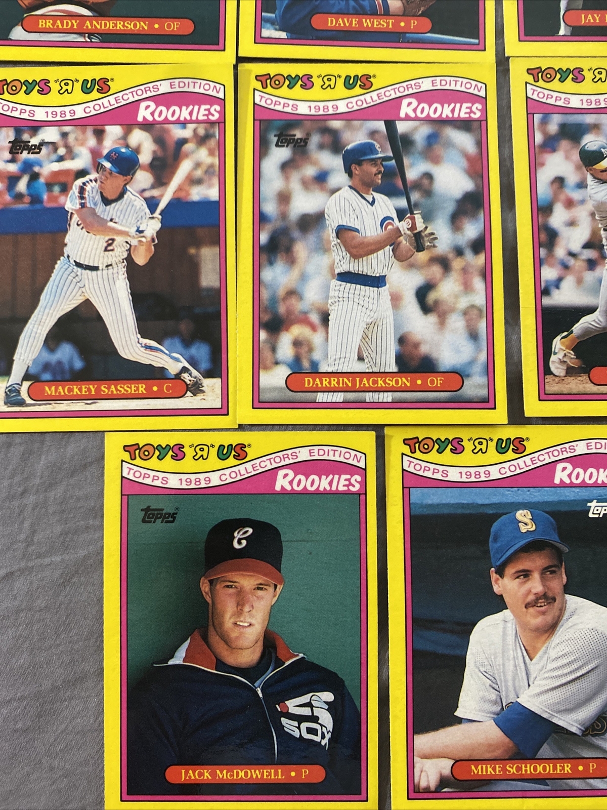 1989 Topps Toys R US Baseball Rookies Lot Of 15 Cards NM Condition! eBay