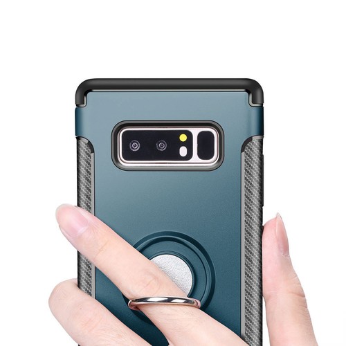 360 Rotating Metal Ring Grip Holder Stand Case For Samsung Galaxy Note 8 - Picture 33 of 38