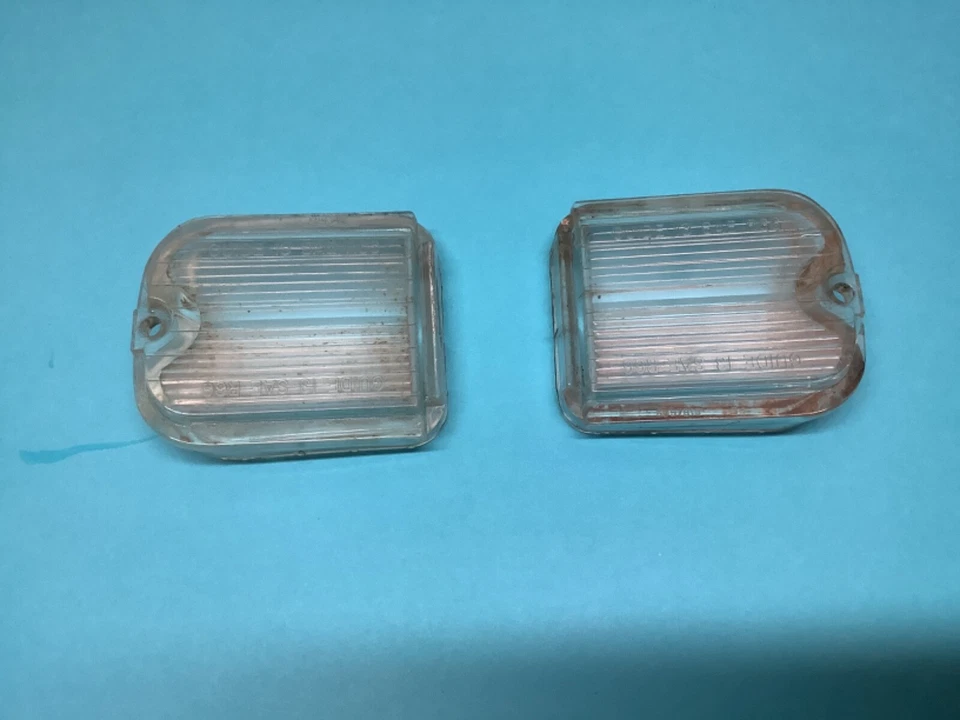 GM 1966 CHEVROLET CHEVELLE MALIBU REAR BACK UP LENS SET OF 2 5957813 SS - Image 1 of 3
