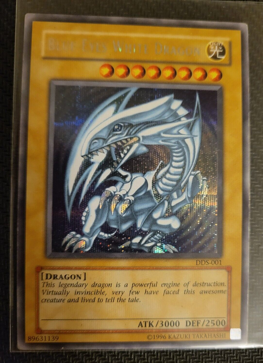 Yugioh Blue-Eyes White Dragon DDS-001 Dark Duel Stories Unlimited