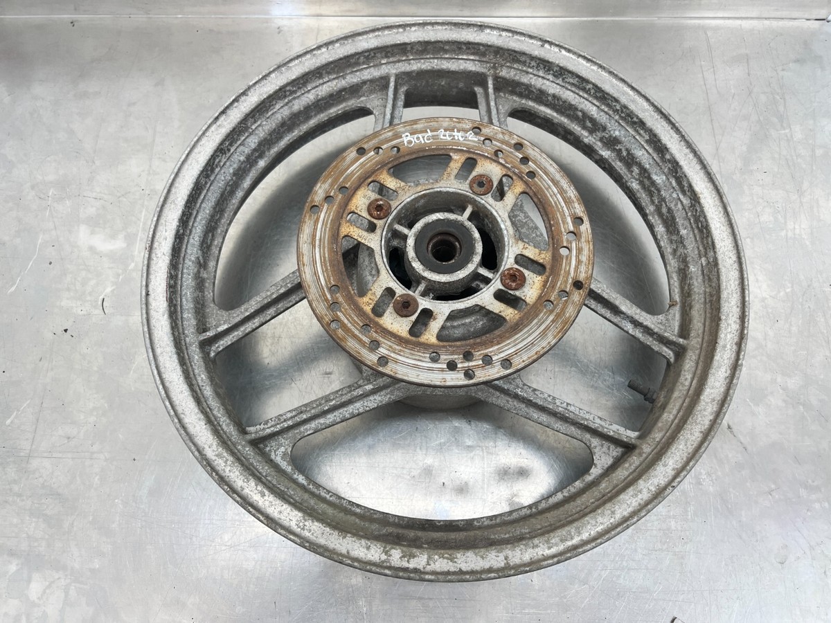 1990 Kawasaki ZX750F Rear Rim Wheel Tire OEM STRAIGHT E9146 | eBay