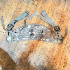 USGI Tactical Rucksack Waist Belt Hip Belt ACU/UCP Molle II Molded and Padded