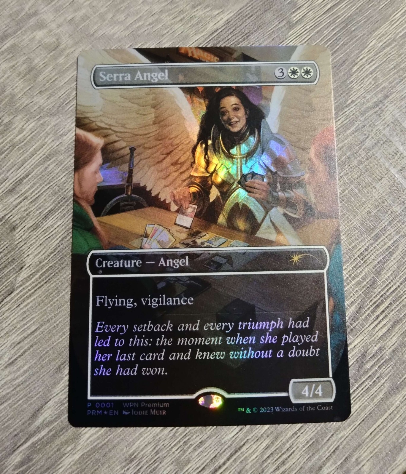 FOIL Serra Angel Wizards Play Network 2024 (PW24) In-Hand | eBay