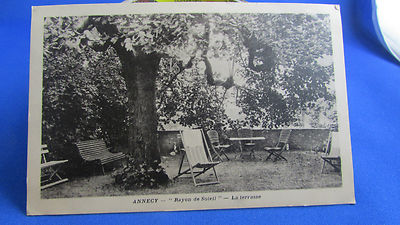 Old postcard 74 annecy rayon de soleil la villa colony de vacances jeanne d arc terrace