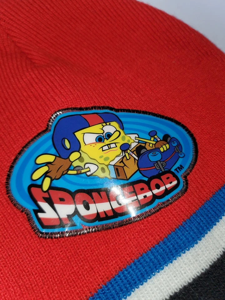 Bob Esponja Pantalones Cuadrados Gorro ULTRA RARO 2007 Foto 2 de 4