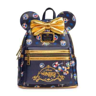 donald duck disney cruise line mini backpack by loungefly Disney Cruise Line DCL Disney Wonder Donald Duck Loungefly Mini Backpack  NWT