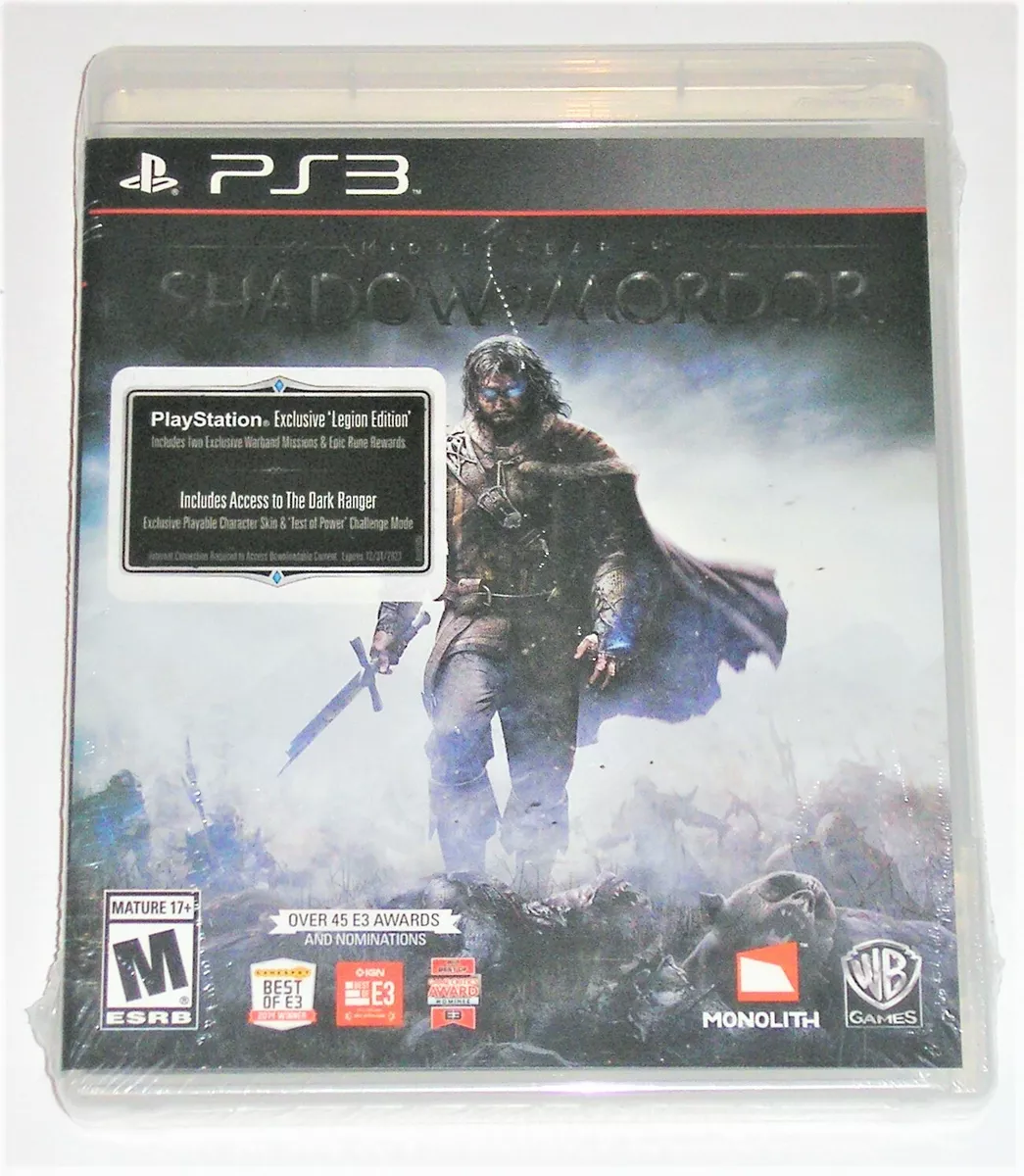 Middle-earth: Shadow of Mordor - PlayStation 3, PlayStation 3