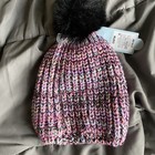 Cat & Jack Little Girls Winter Hat Pink/Multicolor — photo 2