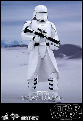 SIDESHOW HOT TOYS STAR WARS MMS321 THE FORCE FIRST ORDER SNOWTROOPER 1:6 FIGUR.