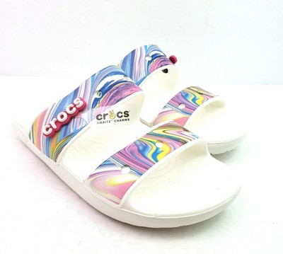 CROCS Classic Out Of This World 207248 Slide Sandals Women's Size 8 New with Tag