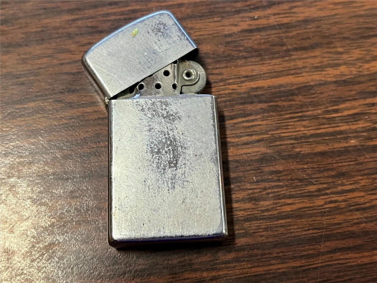 VTG 1964 Polished Chrome Zippo Lighter Slim | eBay