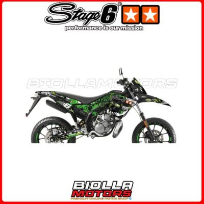 S6-059201/GR GRAFIK STAGE6 GRÜN/SCHWARZ GILERA SMT EURO 4
