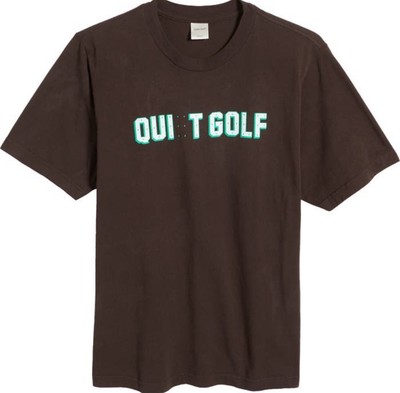 New Men s Quiet Golf Qui*t Golf Graphic T-Shirt