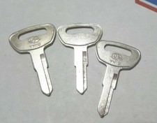 Yamaha NOS Blank Keys YH19 Lot Of 3 E