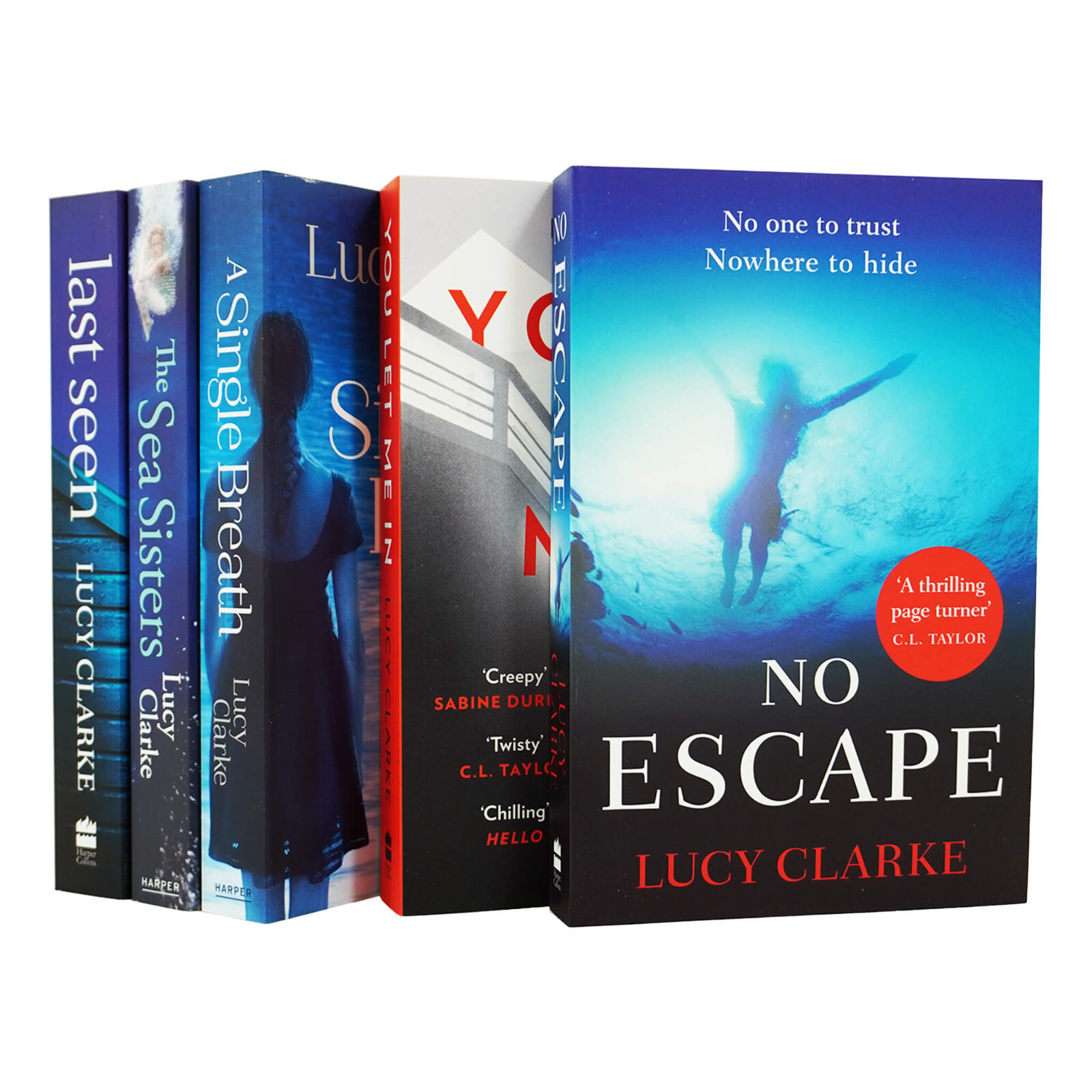 Lucy Clarke 5 Books Collection Set No Escape, A Single Breath, Last Seen PB NEW - Image 5