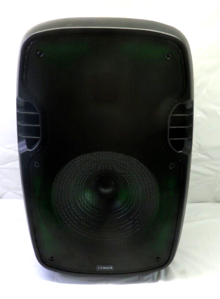 FISHER 15in Portable Bluetooth Party Speaker FBX1584KM | eBay