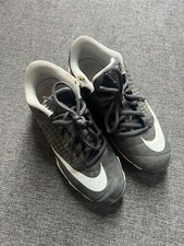 NIKE Cleats Vapor Ultrafly 3 Black Fastflex AQ8151-010 Youth Size 3
