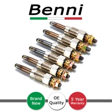 Benni 6X DIESEL HEATER GLOW PLUGS FOR VOLVO 240 740 760 780 940 960 VW LT 2.4 D