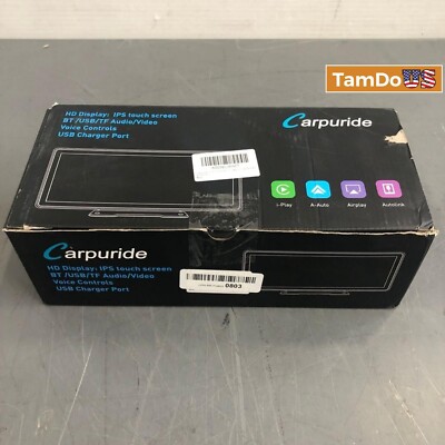 Carpuride W103 Pro Portable Car Stereo BT Wireless Apple Carplay 
