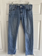Pilcro Anthopologie Women's Hypen Light Wash Denim Jeans Size 27 Skinny Cig
