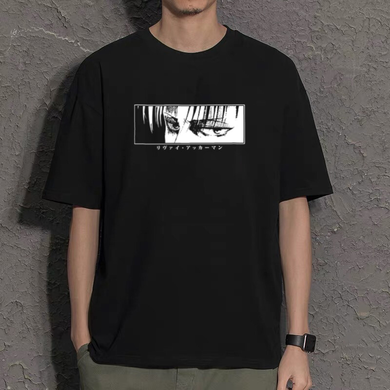 Attack on Titan Anime Ocio Moda Básica Manga Corta Hombres Camiseta Mujeres #9