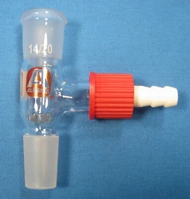 SIGMA-ALDRICH GAS-INLET ADAPTER SAFETY BARB 14/20 NEW OLD STOCK FREE SHIPPING  D