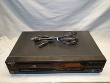 Sony cdp-19 1990 vintage cd compact disk player
