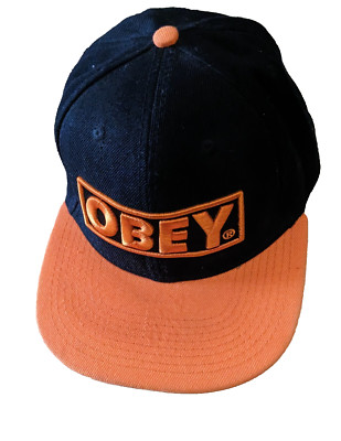 OBEY One Size Cap Mütze Schwarz TOP