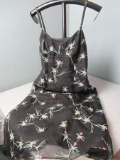 Vintage Nicole Miller Collection Dress - Size 10 - Adjustable Straps - c5 ld