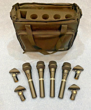 Four Electrovoice Bk-1 Cardioid Condenser Microphones In A Brand New Case !