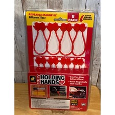 Ruby Holding Hands Ultra-Powerful Magnetic Silicone Zip Cable Ties Reusable