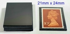 50 Hawid Mounts Cut to Size - Black or Clear - Please Select Size - From &pound;2.15