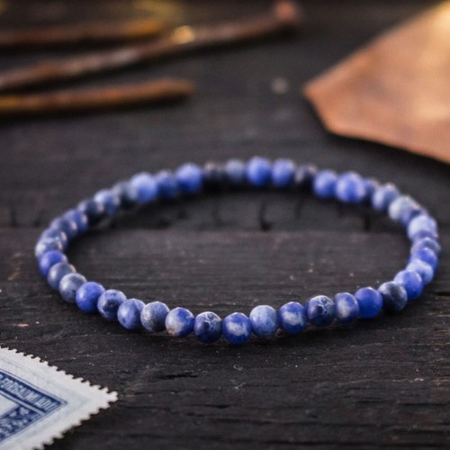 4mm-10mm Natural Gemstone Beaded Stretch Bracelet Crystal Healing Reiki Gifts - Picture 342 of 440