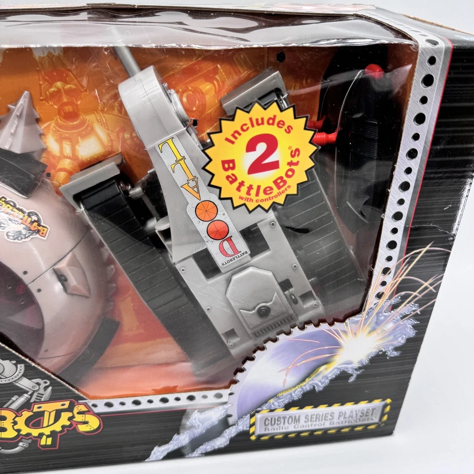 Battle Bots Custom Series Tiger Electronics RC Hasbro 2001 Dooall Raro Nuevo Foto 4 de 4
