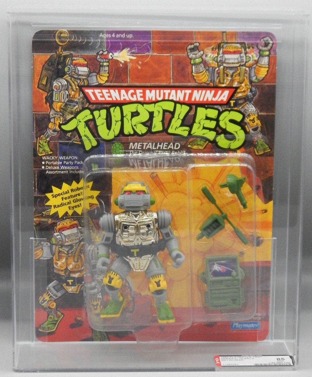 1989 vintage AFA 85 Teenage Mutant Ninja Turtles METALHEAD