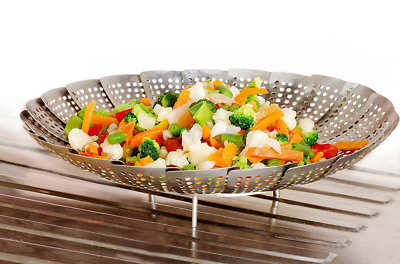 folding vegetable steamer