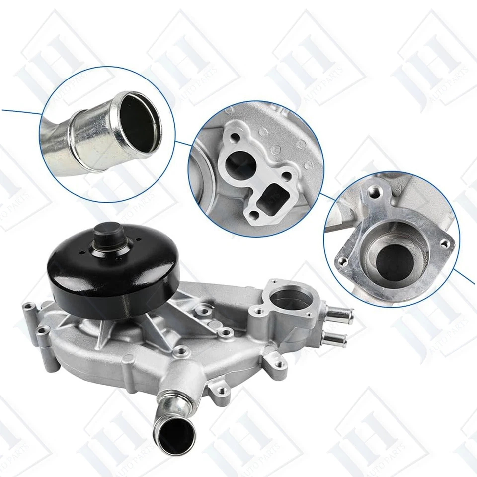 OE Engine Water Pump w/ Thermostat Gasket for Chevy Tahoe GMC Yukon Buick Isuzu - Image 3 of 4
