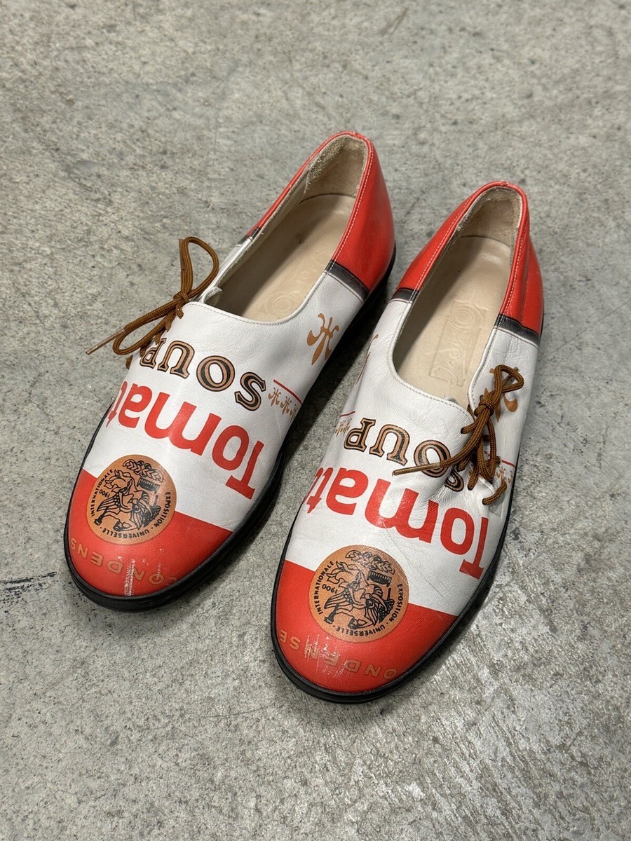 Icon Shoes Pop Art Campbell's Tomato Soup Andy Warhol Women's Size