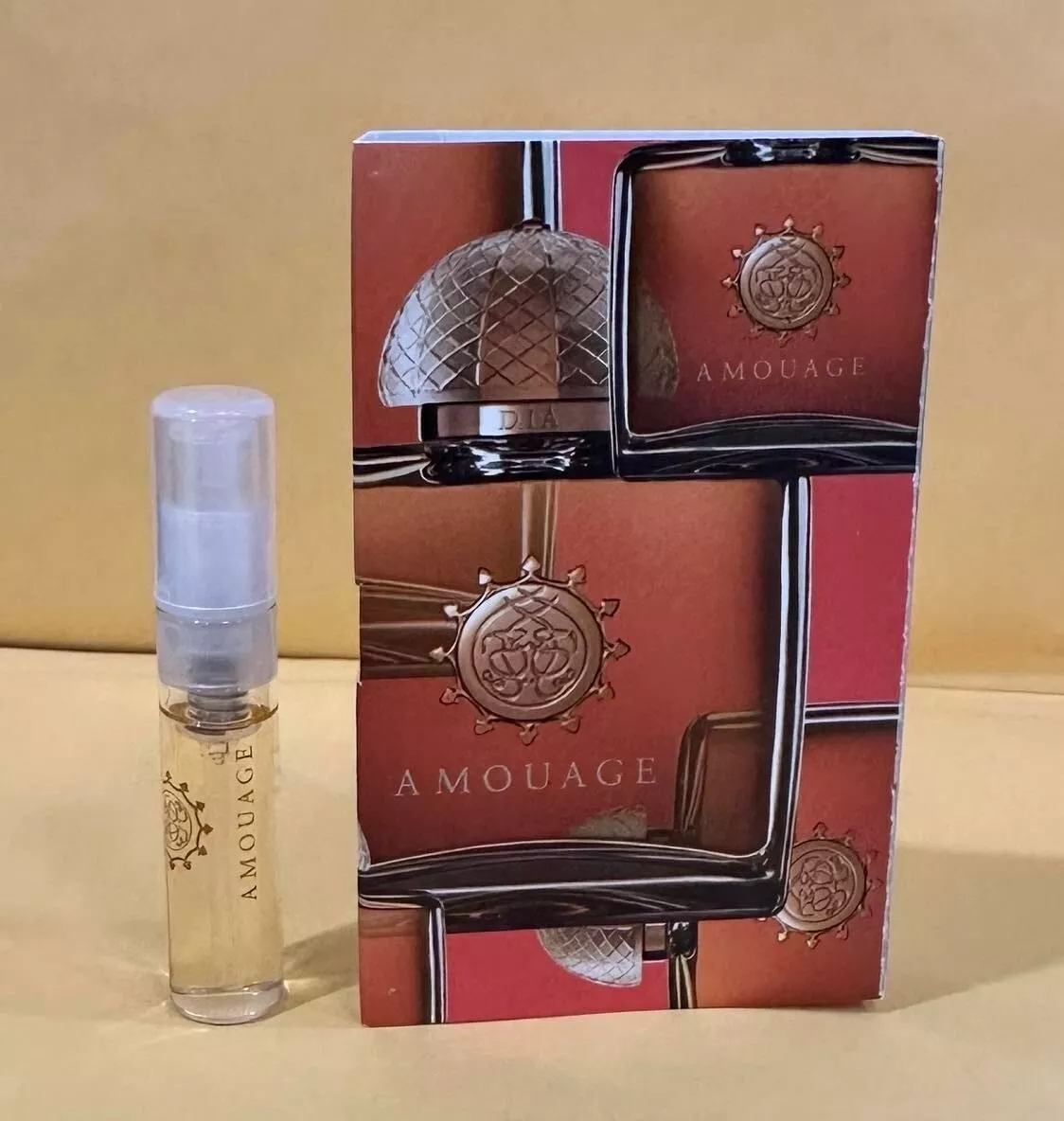 1 Sample Vial AMOUAGE DIA for Women 0.05 oz 2 ml Eau de Parfum Spray NEW ON CARD