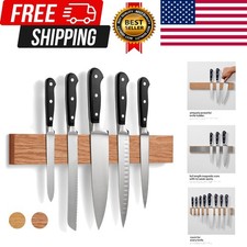 Magnetic Knife Holder for Wall, 16″ - Powerful Knife Magnetic Strip for Knive...